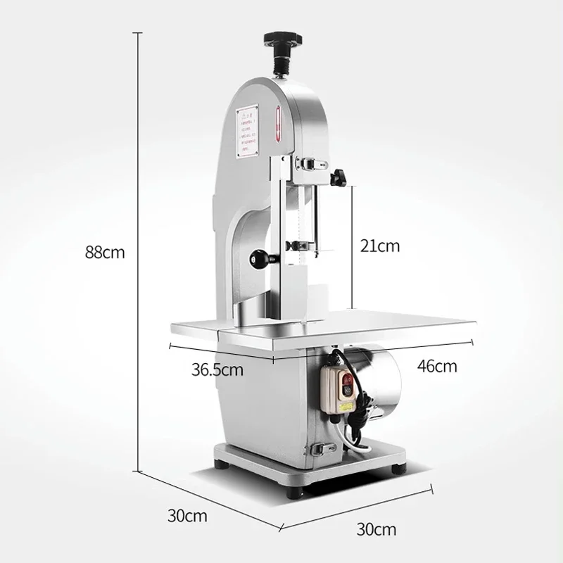 Meat Band Saw Cutting Machine - Commercial Bone Saw Machine Meat Cutting