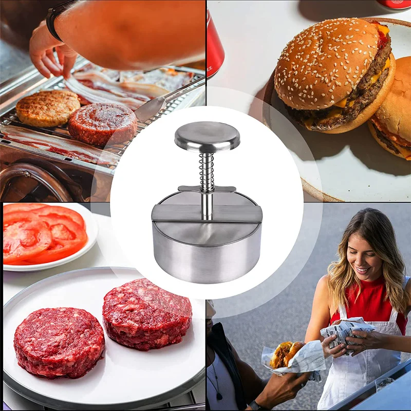 Meat Patty Maker Press Manual - Hamburger Patty Maker Press 304 Stainless