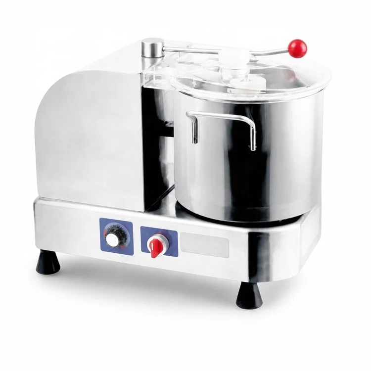 Commercial Bowl Chopper Meat - #6L Commercial Bowl Cutter Machine Stainless