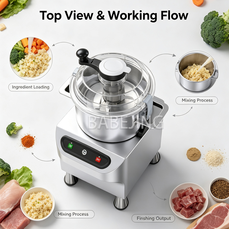 Commercial Bowl Chopper Meat - Food Processor Commercial Food Chopper Electric
