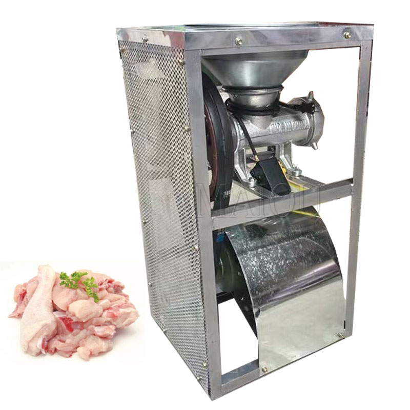 Bone Crusher Machine Commercial - Electric Chicken Fish Meat Bone Grinder