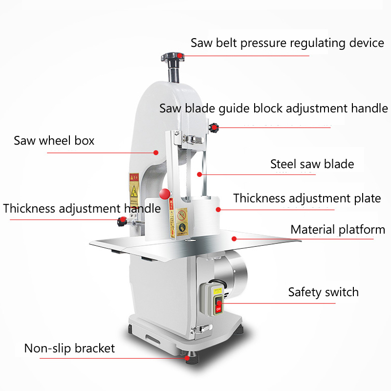 Stainless Steel Commercial Mea - đánh giá và giá Meat Band Saw Cutting Machine