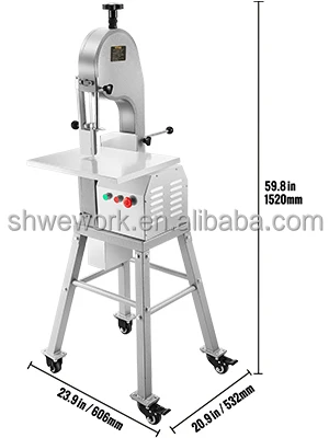 850W Commercial Bone Saw Machi - đánh giá và giá Meat Band Saw Cutting Machine