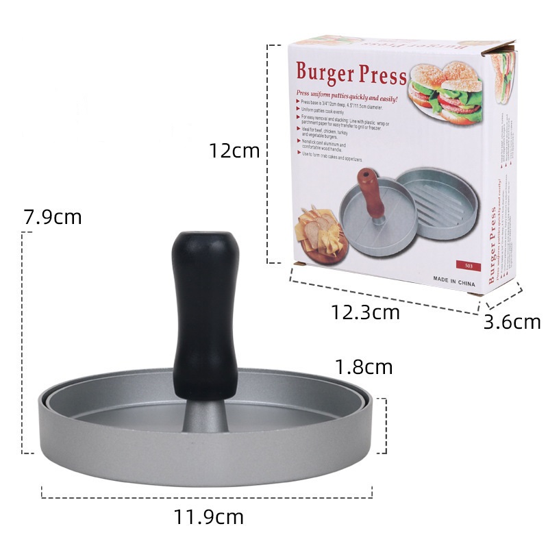 Burger Báo Chí patty Maker nhô - đánh giá và giá Meat Patty Maker Press Manual