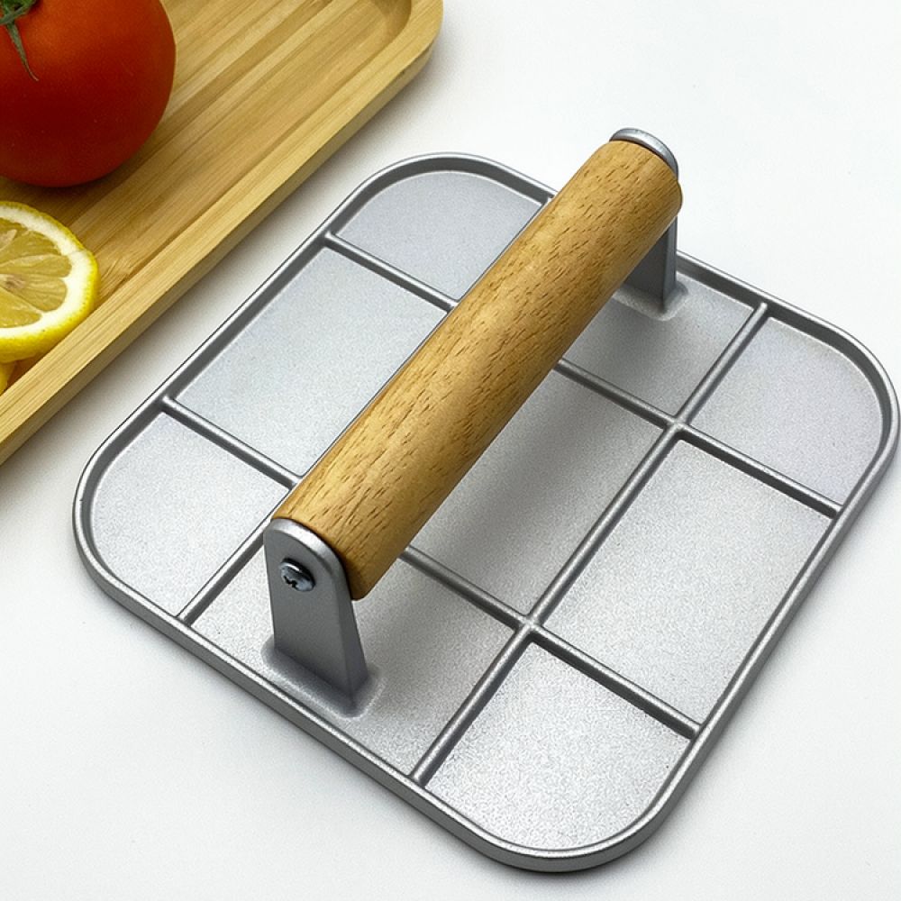 Round Square Aluminum Meat Pat - đánh giá và giá Meat Patty Maker Press Manual