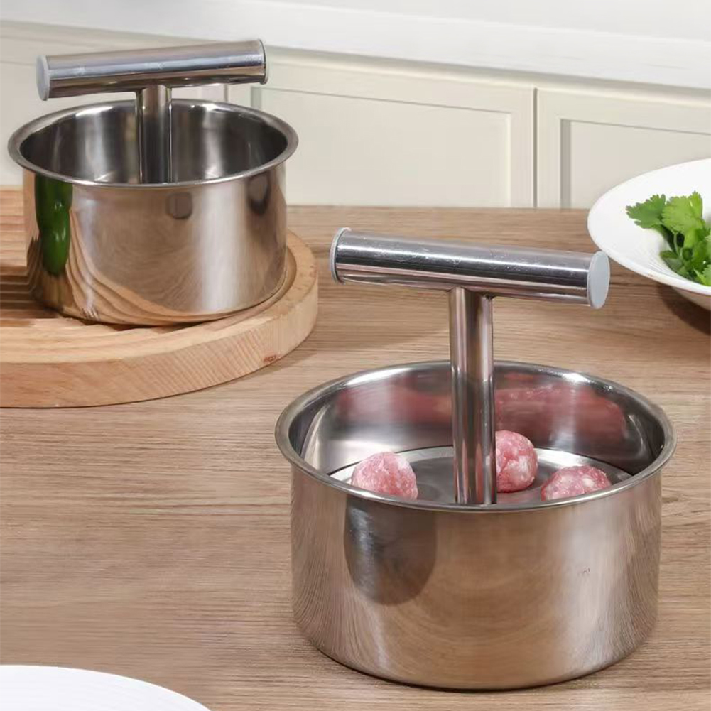 Stainless Steel Meatball Maker - đánh giá và giá Meat Patty Maker Press Manual
