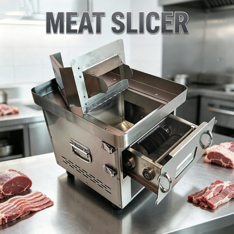 Commercial Meat Slicing Machin - đánh giá và giá Electric Meat Mincer 850W