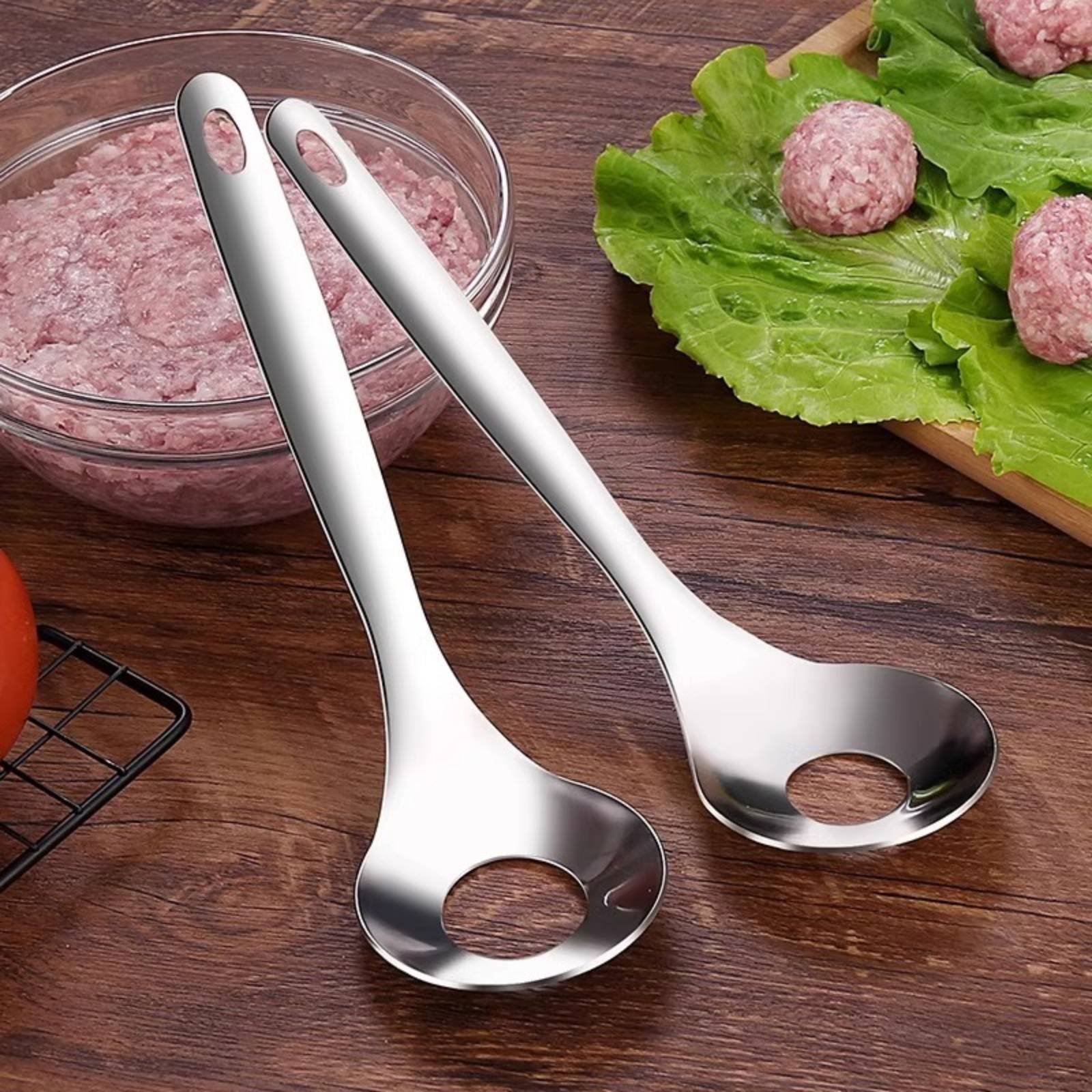 Stainless Steel Meatball Maker - đánh giá và giá Meat Patty Maker Press Manual