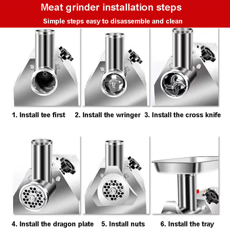 Professional Automatic Electri - đánh giá và giá Electric Meat Mincer 850W
