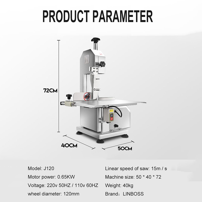 Electric Frozen Meat Bone Cutt - đánh giá và giá Meat Band Saw Cutting Machine