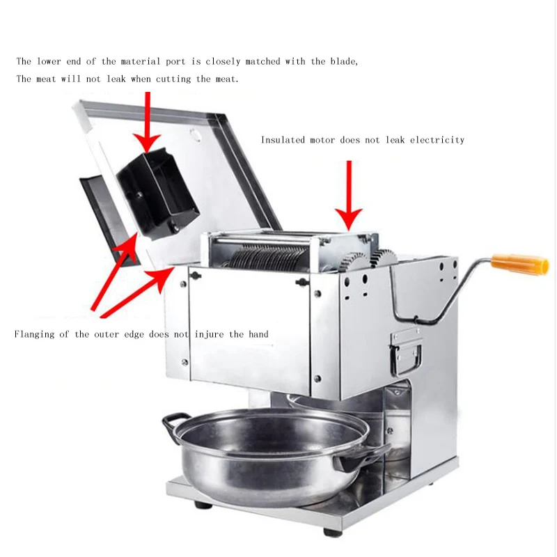 Commercial Electric Meat Slice - đánh giá và giá Electric Meat Mincer 850W