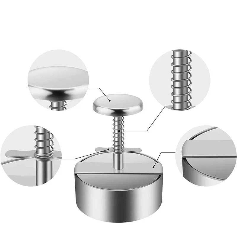 Hamburger Patty Maker Press 30 - đánh giá và giá Meat Patty Maker Press Manual
