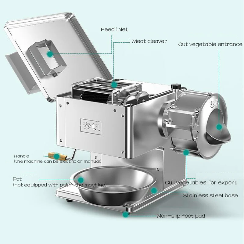 110V/220V Electric Meat Slicer - đánh giá và giá Electric Meat Mincer 850W