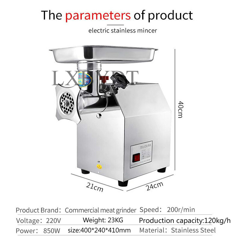 Commercial Home Meat Grinder E - đánh giá và giá Electric Meat Mincer 850W