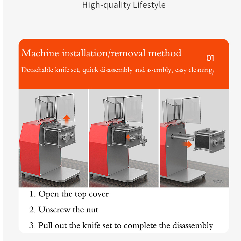 Commercial Electric Meat Slice - đánh giá và giá Electric Meat Mincer 850W