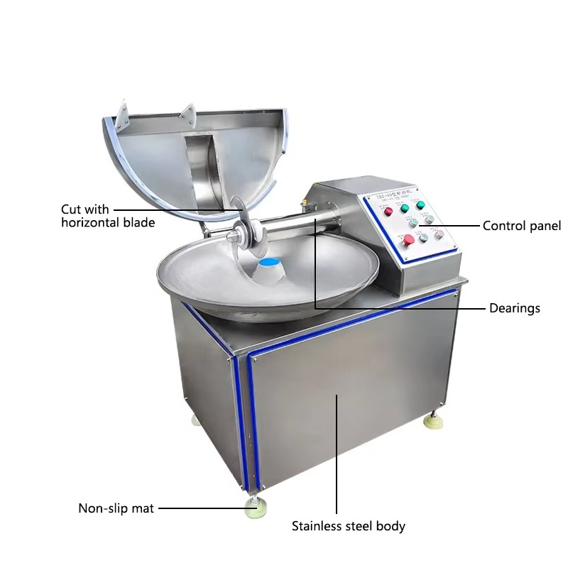Commercial 40L meat bowl chopp - đánh giá và giá Commercial Bowl Chopper Meat