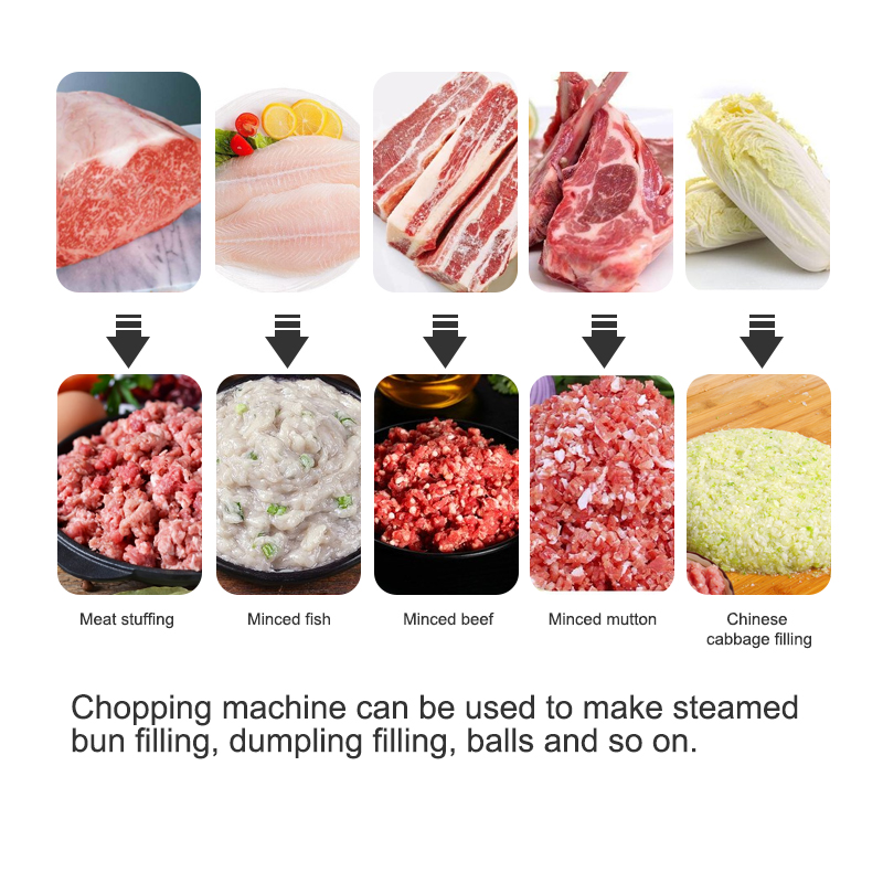 Commercial 40L meat bowl chopp - đánh giá và giá Commercial Bowl Chopper Meat