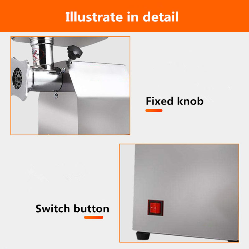 Multifunctional Chicken Meat G - đánh giá và giá Electric Meat Mincer 850W