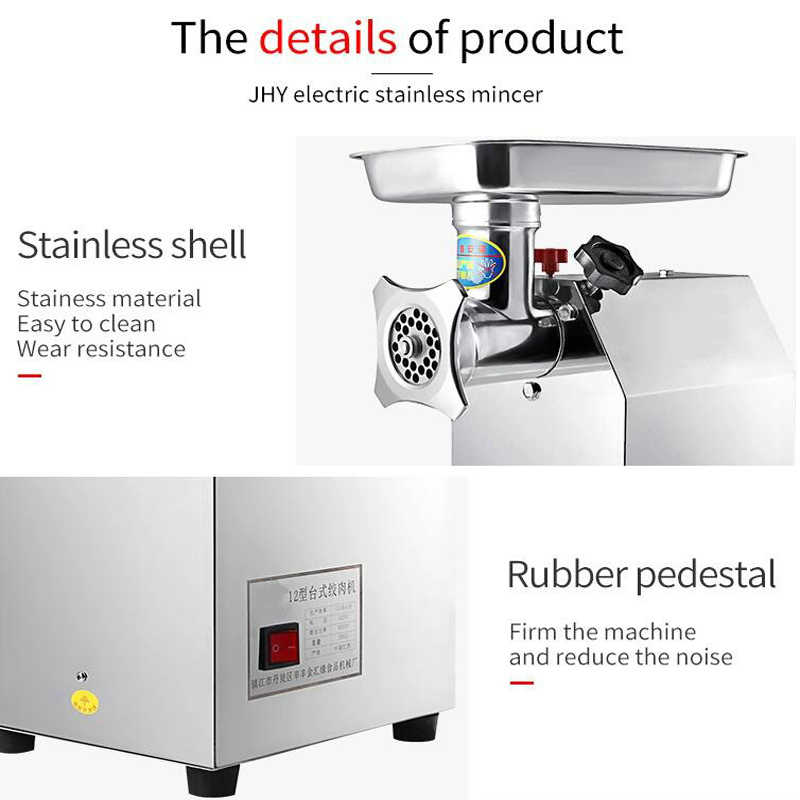 Stainless Steel Desktop Automa - đánh giá và giá Electric Meat Mincer 850W